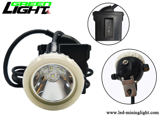Wieder aufladbare Li- - Ion Battery Led Miners Cap-Lampe 16 Stunden der Arbeitszeit-10000lux Helligkeits-
