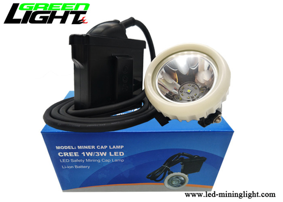 Wieder aufladbare Li- - Ion Battery Led Miners Cap-Lampe 16 Stunden der Arbeitszeit-10000lux Helligkeits-