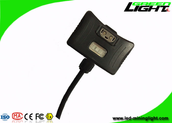 Bergbau-Kappe 5.2Ah LED beleuchtet hohen Strahl IP68 der Helligkeits-10000lux mit Sicherheits-Seil