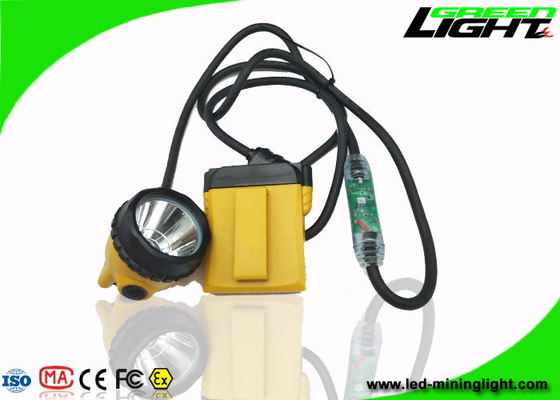 Der Explosions-Verhinderungs-LED Kabel-Blinklicht Bergmann-des Scheinwerfer-10.4Ah 25000lux
