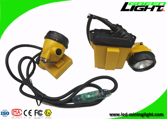 Der Explosions-Verhinderungs-LED Kabel-Blinklicht Bergmann-des Scheinwerfer-10.4Ah 25000lux