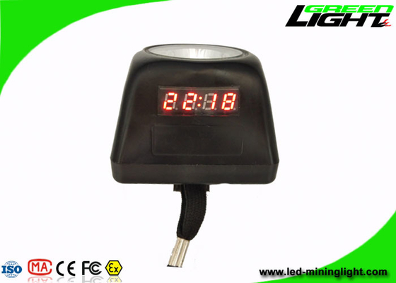 Bergbauschutzhelm Digital beleuchtet Körper-Material PC Radioapparat IP68 8000lux tragbares