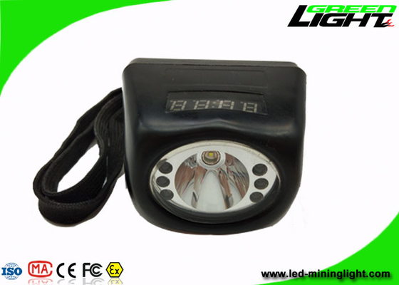 Bergbauschutzhelm Digital beleuchtet Körper-Material PC Radioapparat IP68 8000lux tragbares