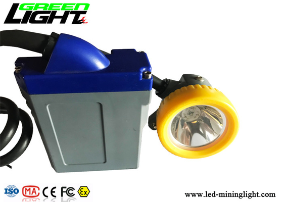 Geschnürter wieder aufladbarer Bergmann-Scheinwerfer 15000lux 3W Cree Led With 6.6Ah Li - Ion Battery