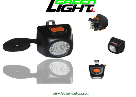 Kleine Helligkeit der LED-Bergmann-Kopfleuchte-8000LUX 221lum mit Digital-Schirm