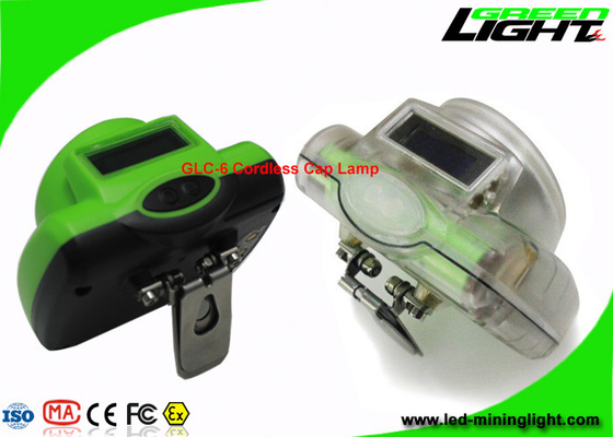 Bergmann-Kopfleuchte-Bergbau-Schutzhelm Digital beleuchtet drahtloser LED Batterie 13000Lux 6.8Ah