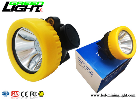 ABS materielle wieder aufladbare drahtlose Bergbauhelligkeit Kopfleuchte-CREE Light Sources 5000lux