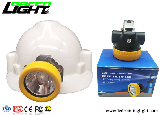 ABS materielle wieder aufladbare drahtlose Bergbauhelligkeit Kopfleuchte-CREE Light Sources 5000lux