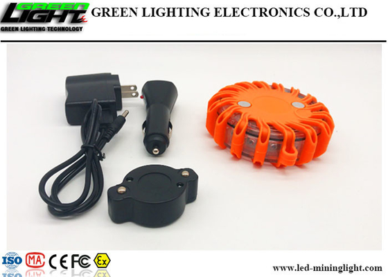 Wieder aufladbare Warnlicht-9 Modi Crushproof IP67 des Aufflackern-LED für Fahrzeuge/Boot