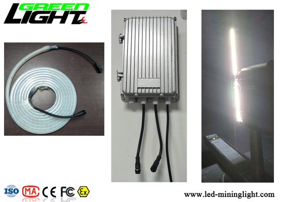 24V führte flexibler Streifen-Licht-Superabhärtungs-Kieselgel-weiche Klage für Tiefbaugrube