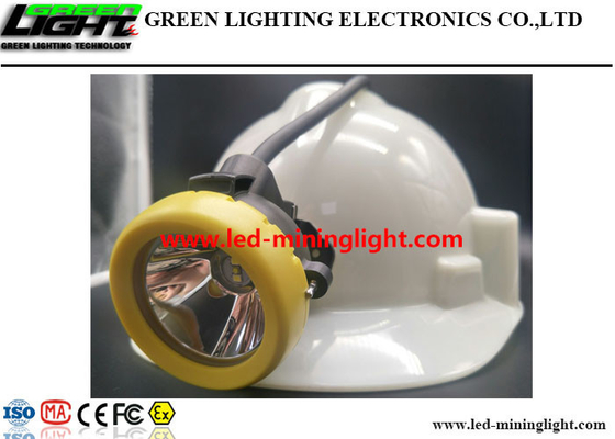 Leichtes Lithium Ion With Silicon Button Cap der LED-Bergmann-Kopfleuchte-10000lux 7.8Ah