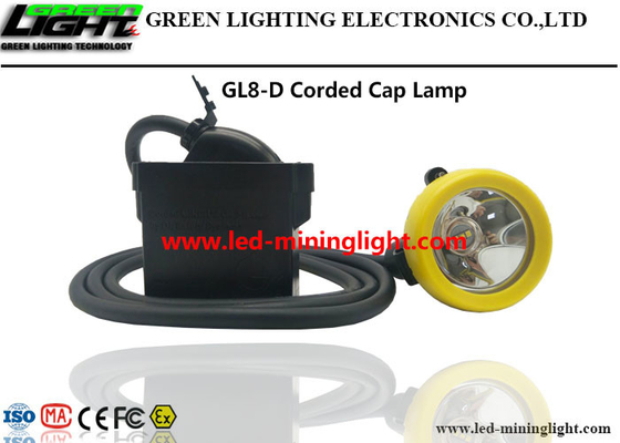 Leichtes Lithium Ion With Silicon Button Cap der LED-Bergmann-Kopfleuchte-10000lux 7.8Ah