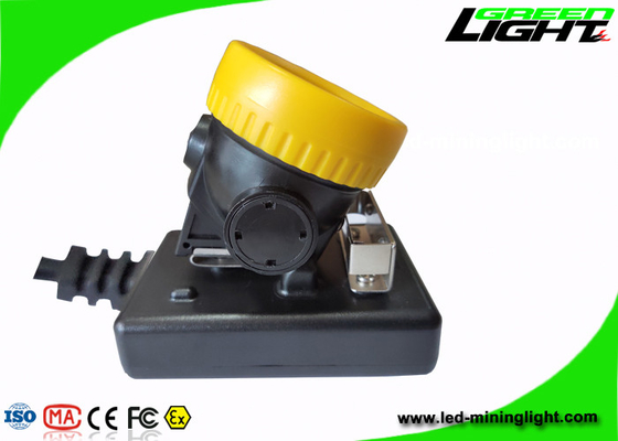Alle in einer PC-ABS IP68 Struktur-Kohlen-Bergmann-Hard Hat Lights 5000lux imprägniern