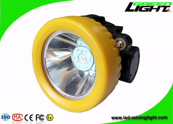 Alle in einer PC-ABS IP68 Struktur-Kohlen-Bergmann-Hard Hat Lights 5000lux imprägniern