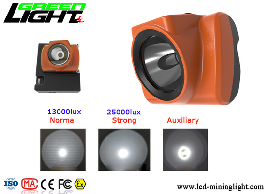 Super starkes Schutzhelm-Lampe 3.7v starkes Shell Body der Bergmann-18000lux CER bescheinigt