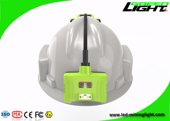 Elektronische hohe Helligkeit der LED-Bergmann-Kopfleuchte-3.7V des Kopfschutz-18000lux