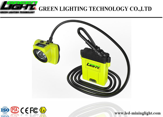 Schirm hohe Helligkeits-Kohlen-Bergmann-Hard Hat Lights OLED für Batterie-Kapazitäts-Anzeige