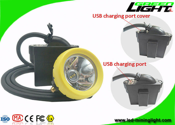 Warnende Bergbaukappen-Lichter 7.8Ah Li der geringen Energie - Arbeitszeit Ion Battery Withs 18hours