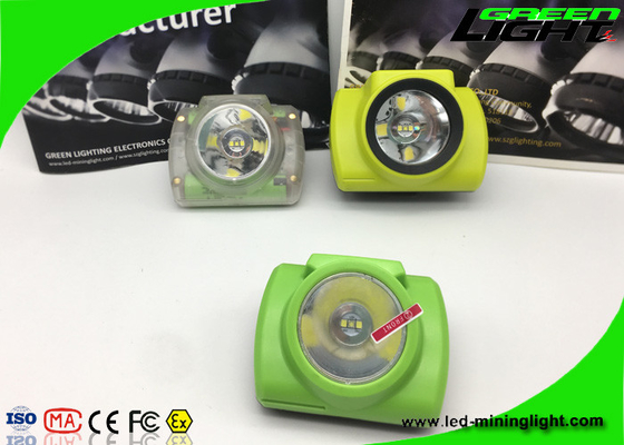 Oled-Schirm führte Scheinwerfer-Bergbau-Schutzhelm-Licht-Lithium-Batterie 6.8Ah 18000lux
