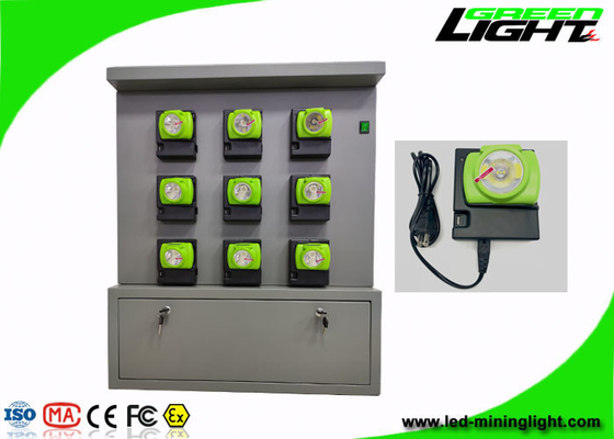 Doppeltes Seitenladegerät beansprucht drahtlose Bergbaukappe beleuchtet 18 Reihe der Einheits-5V 2A GLC-6 stark