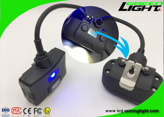 Grüne beleuchtende wasserdichte Kappe Lapm der Doppelstrahln-Kopfleuchte-IP68 mit Cree Led 15000lux