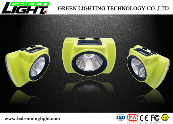 385lum CREE LED Batterie-Kapazitäts-hohe Helligkeit Bergmann-Kopfleuchte ABS Material-6800mA
