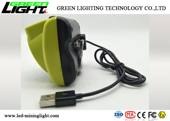 385lum CREE LED Batterie-Kapazitäts-hohe Helligkeit Bergmann-Kopfleuchte ABS Material-6800mA