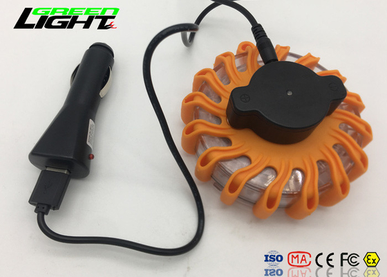 Mehrfache Farben führten Notwarnlicht 5 Watt mit magnetischem wieder aufladbarem