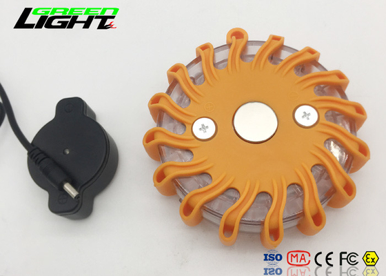 Magnetisches wieder aufladbares LED Blitzen überwachen Warnlichter mit Li - Ion Battery polizeilich