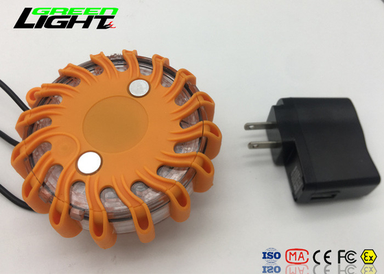 Magnetisches wieder aufladbares LED Blitzen überwachen Warnlichter mit Li - Ion Battery polizeilich