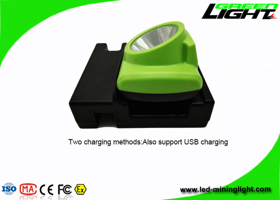 CREE LED Bergbauschirm 25000lux des sturzhelm-Licht-hohe Helligkeits-Radioapparat-OLED