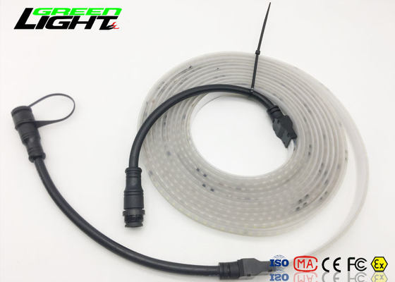 Flexible Neonbeleuchtung IP68 Wechselstroms 110V-250V LED imprägniert 5050 Smd Sillicone das Material