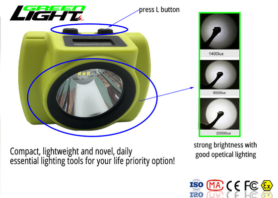 Super heller wieder aufladbarer LED-Scheinwerfer explosionssicheres 6.8Ah Li - Ion Battery