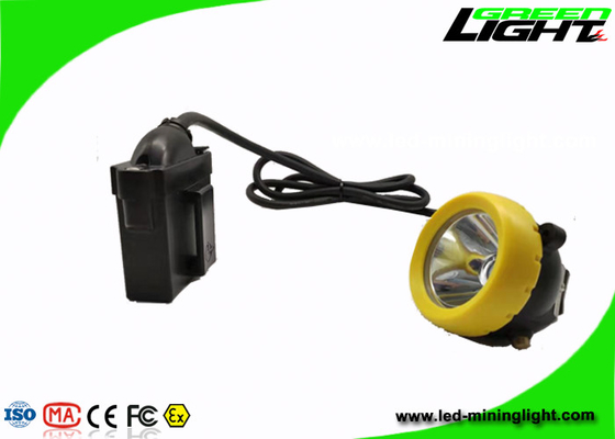 Industrielle beleuchtende Batterie der LED-Bergmann-Kopfleuchte-10000lux 7.8Ah mit Silikon-Knopf-Kappe