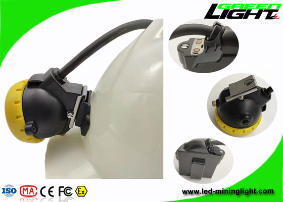 Industrielle beleuchtende Batterie der LED-Bergmann-Kopfleuchte-10000lux 7.8Ah mit Silikon-Knopf-Kappe