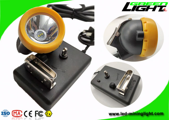 Warnende Bergbaukappe führte Tunnel-Lampe 7.8Ah Li - Arbeitszeit Ion Battery Withs 18hours