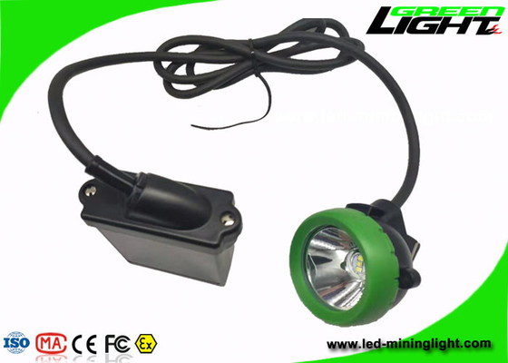 Kappe des Bergbau-10000lux beleuchtet hohe Helligkeit 216lum Li - Ion Battery Pack Light Weight