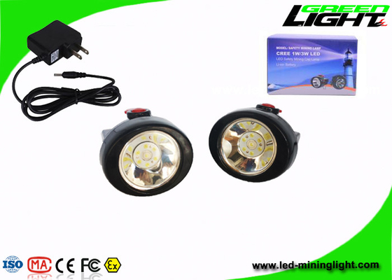 10000 Lux Cordless Mining Lights Safety-Lampen-ABS-PC-materieller Oberflächenleichtgewichtler