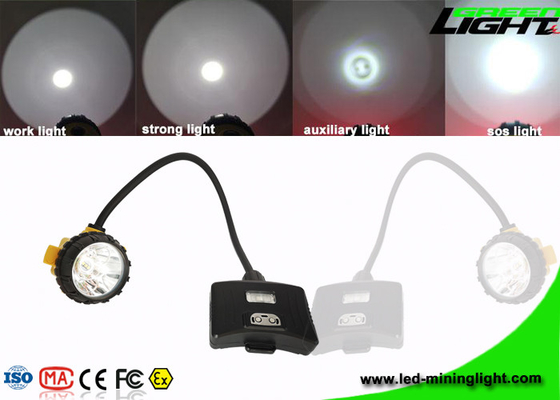 Batterie-Bergbau-Kappen-Licht-hohe Leistung 1.7W Ip68 6.8Ah Panasonic für Schutzhelme
