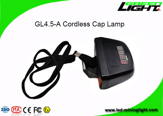 Tragbare Digital drahtlose LED Helligkeit des Bergbau-Licht-4000lux mit Sicherheits-Seil