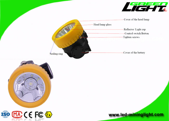 Akku PC 3500Lux LED Bergmann-Bergbau-Lichter