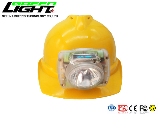 Transparente Fall 15000lux ABS 385LUM LED Bergmann-Kopfleuchte