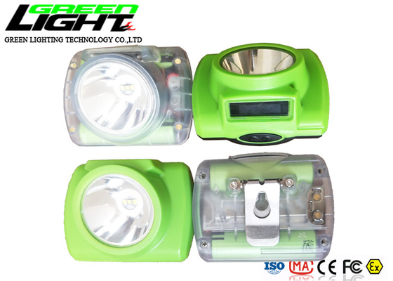 Transparente Fall 15000lux ABS 385LUM LED Bergmann-Kopfleuchte