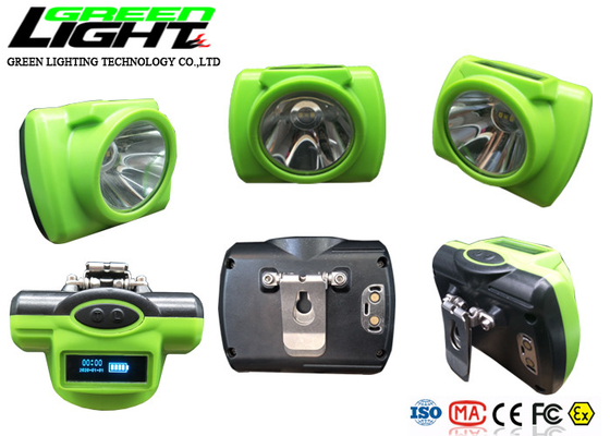 IPX8 imprägniern ABS 1.78W 13000 LUX Underground Cap Lamp