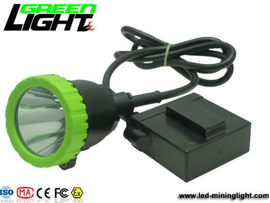 wieder aufladbare 650lum 3.7W Bergbau-Kopfleuchten 50000lux