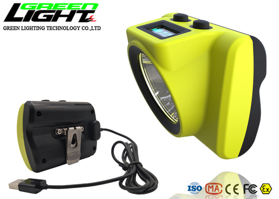 Wasserdichte Bergmann-Kopfleuchte IPX8 18000lux 385LUM 6800mAh