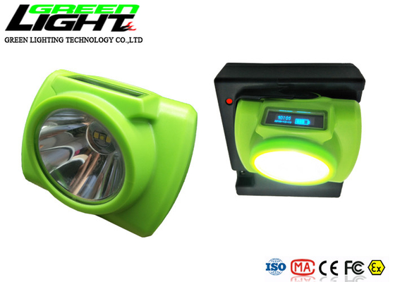 OLED-Schirm ABS 13000lux IP68 wieder aufladbarer LED Scheinwerfer