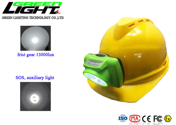 OLED-Schirm ABS 13000lux IP68 wieder aufladbarer LED Scheinwerfer