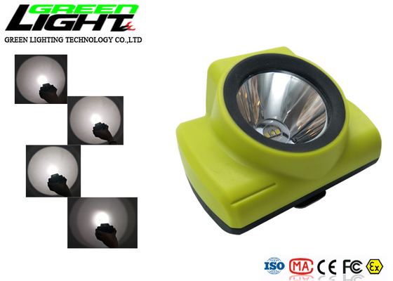 Ausgeglichene Linse 6800mAh 385LUM 20000 LUX Led Miner Head Light