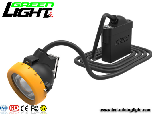 Wasserdichtes IP68 6.6Ah Lux Underground Miners Helmet Lamp 1000
